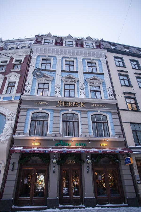 Sherlock Art Hotel Riga Exteriér fotografie